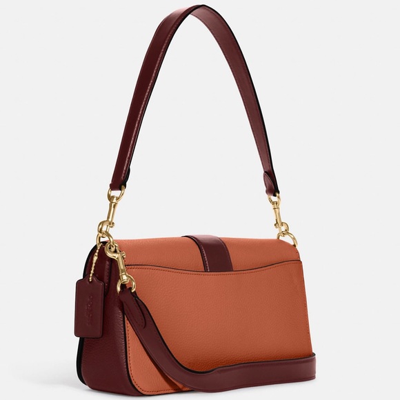 NWT Coach Georgie Shoulder Bag In Colorblock - Picture 3 of 11